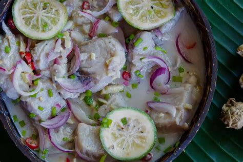  Kinilaw - En syrlig och fräsch explosion av Filippinska smaker från Jolo!