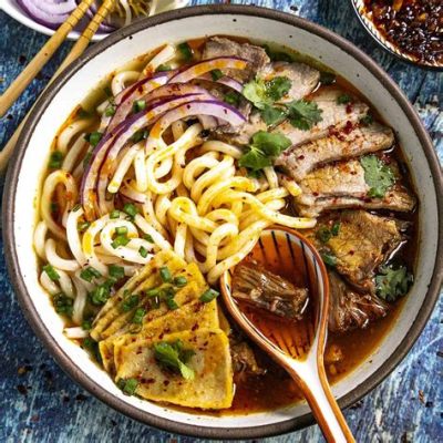  Bún Bò Huế – En Krämiga Kycklingsoppa Med Spridda Chili-Anteckningar!